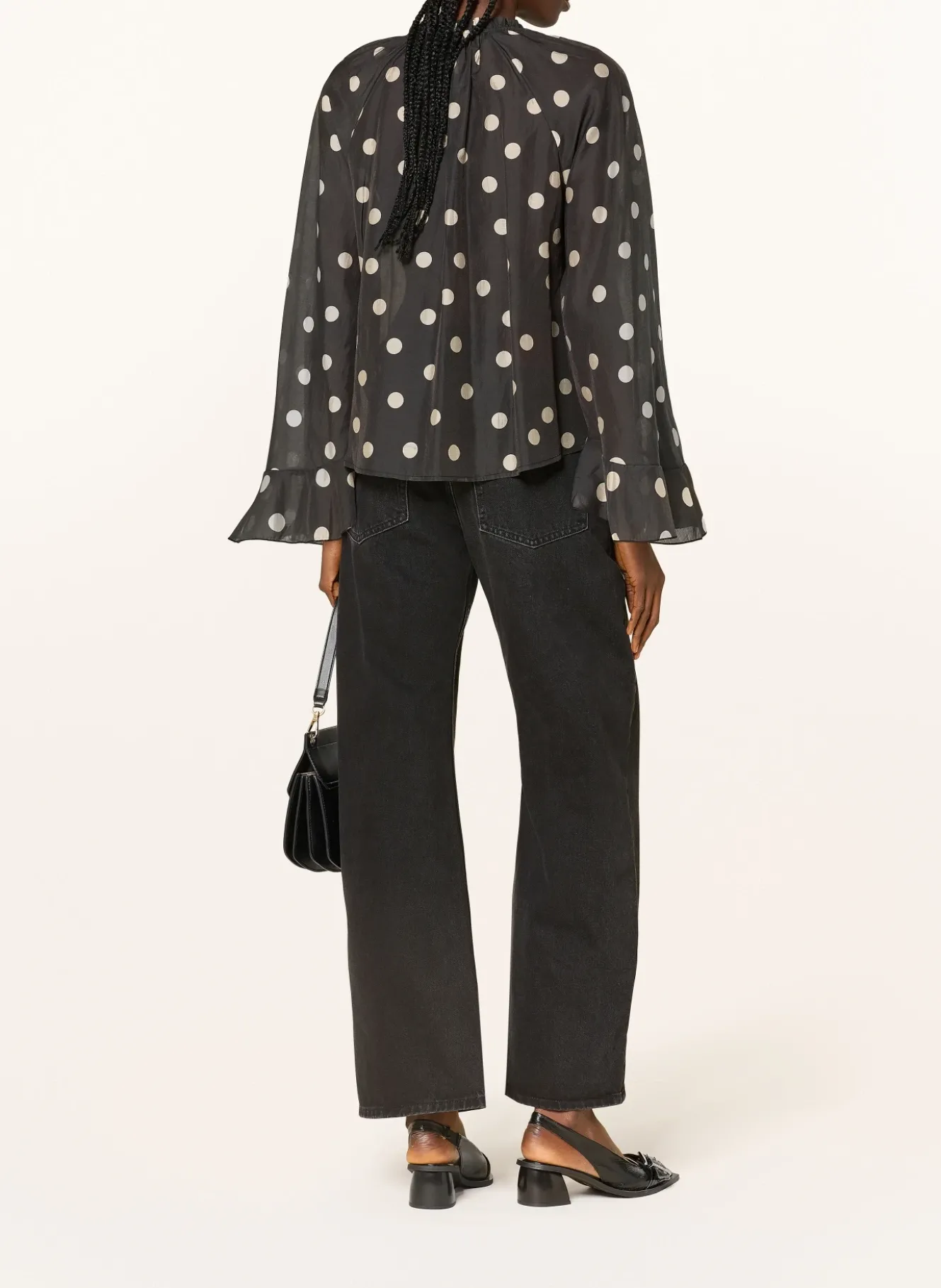Blusenshirt mit Volants