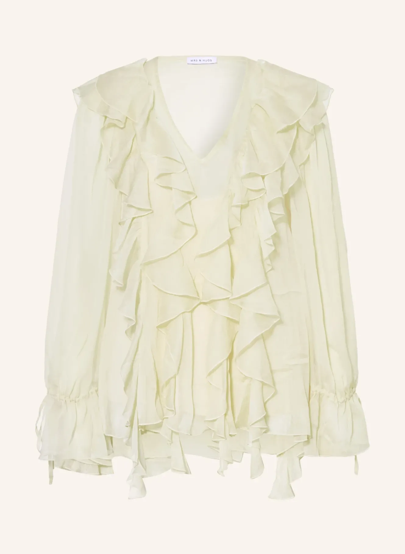 Blusenshirt mit Volants