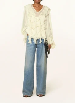 Blusenshirt mit Volants