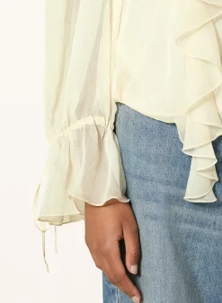 Blusenshirt mit Volants