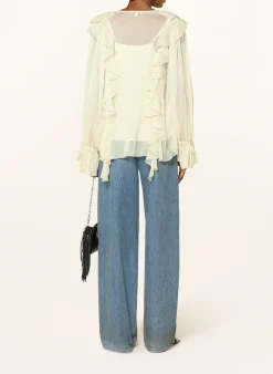 Blusenshirt mit Volants