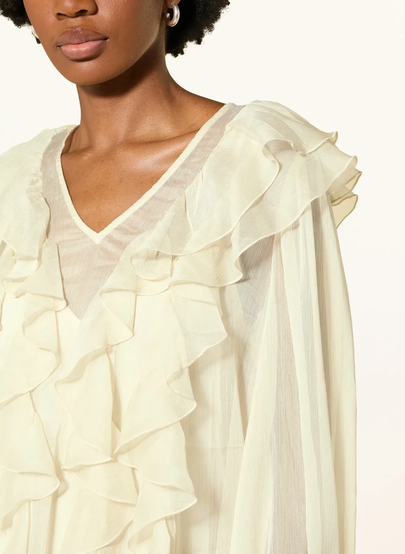 Blusenshirt mit Volants