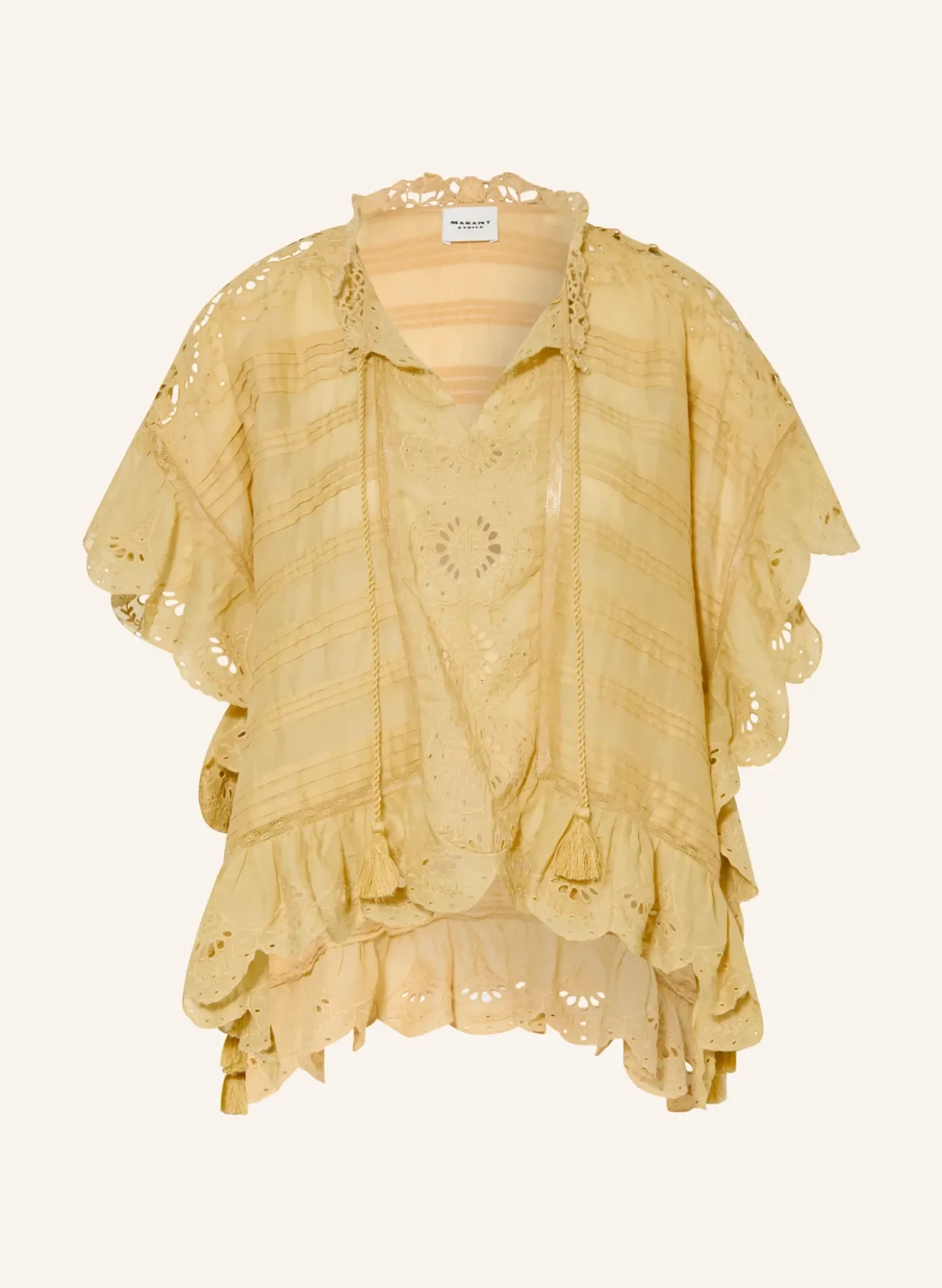 Blusenshirt PAYTON mit Lochspitze