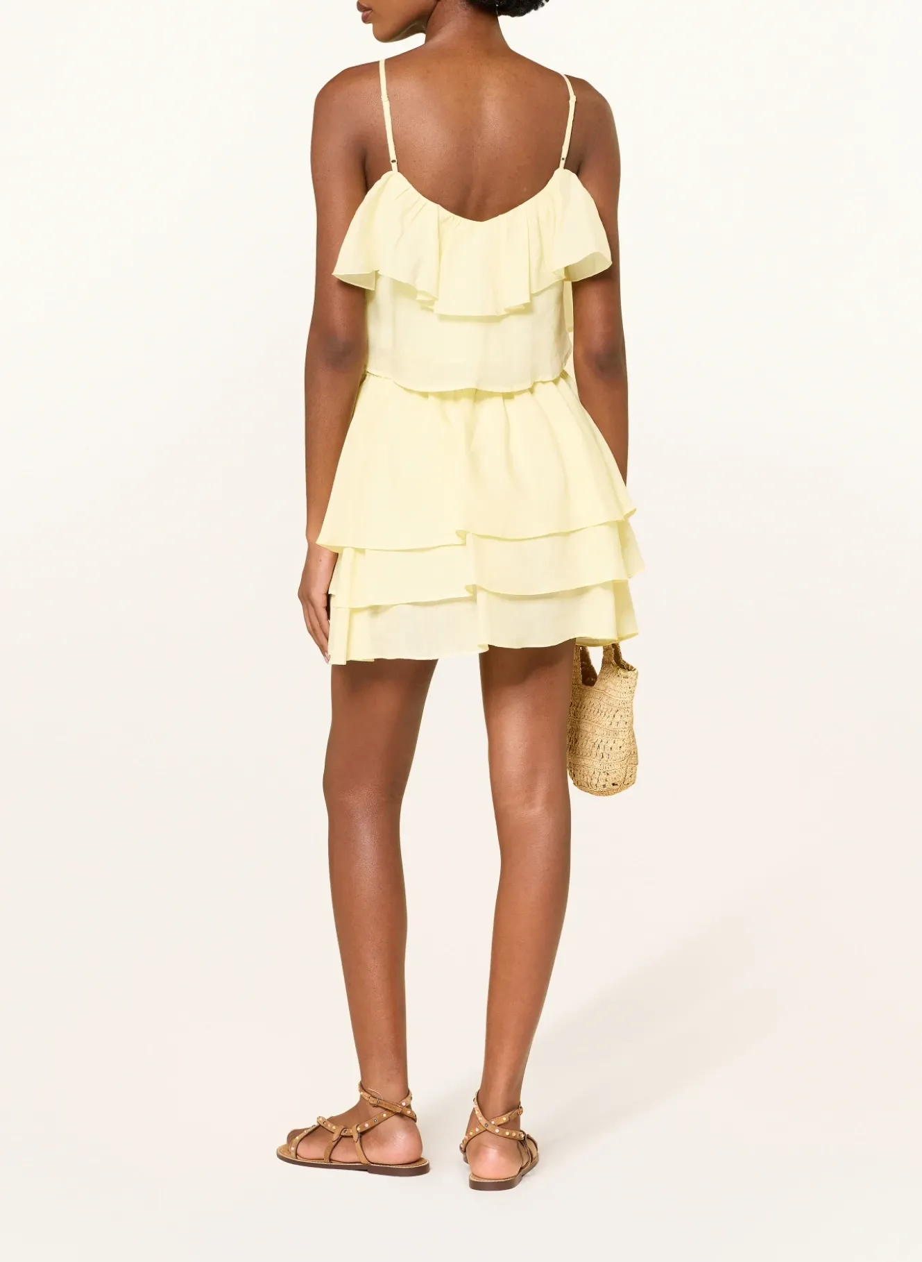 Blusentop mit Volants