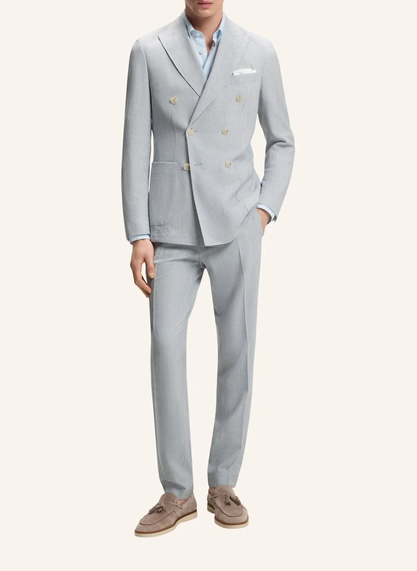 Business Anzug C-HUGE-2PCS-DB-263 Slim Fit