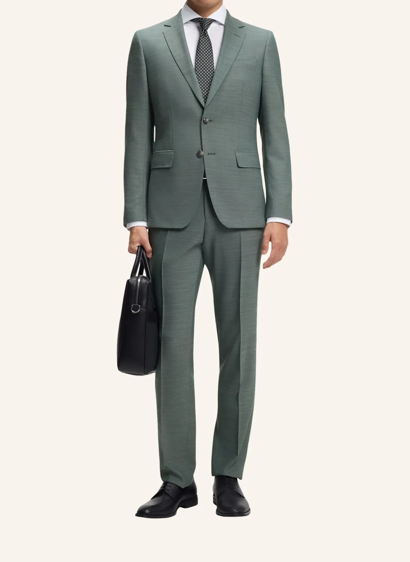 Business Anzug H-HUGE-2PCS-253 Slim Fit