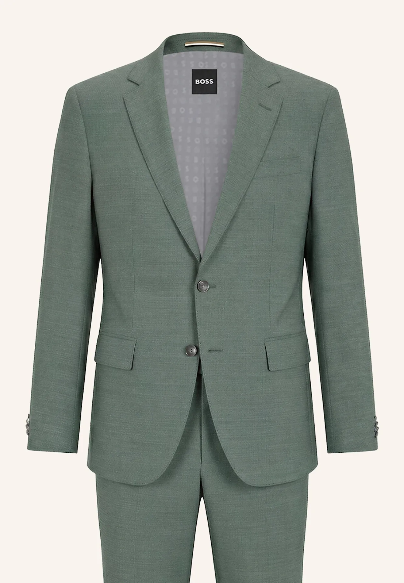 Business Anzug H-HUGE-2PCS-253 Slim Fit