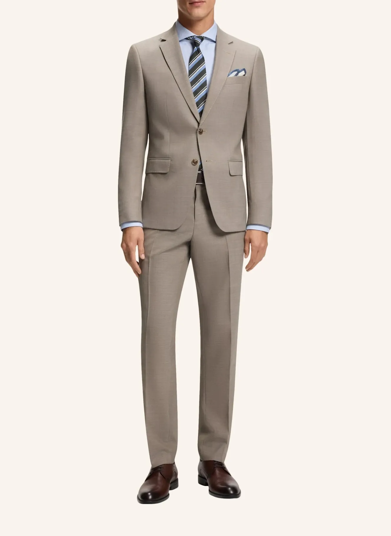 Business Anzug H-HUGE-2PCS-253 Slim Fit