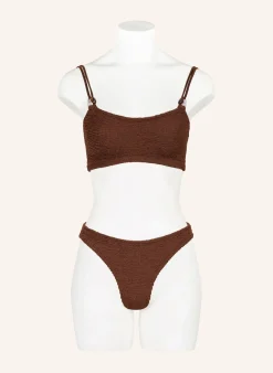Bustier-Bikini CASSI mit Schmuckperlen