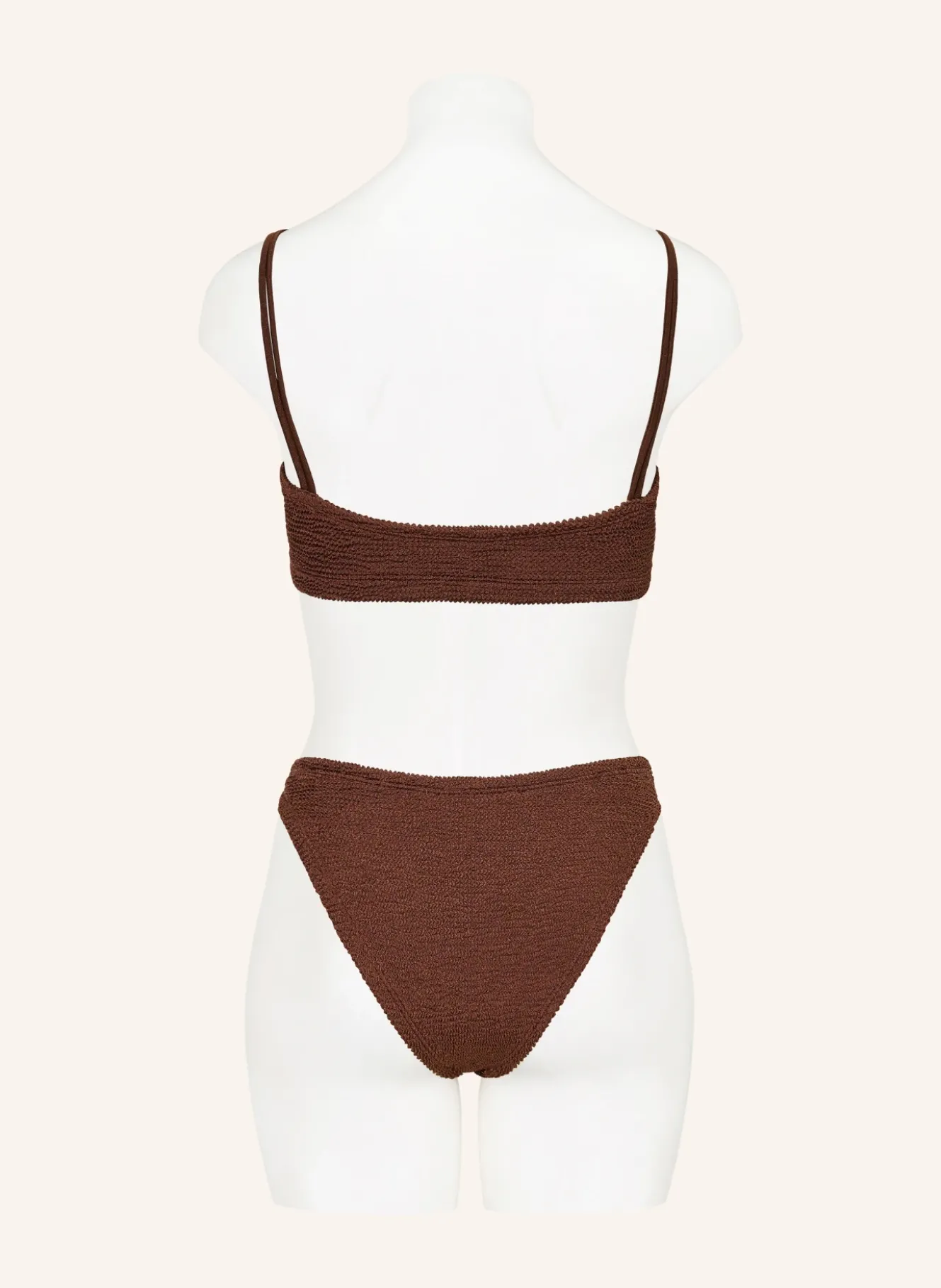 Bustier-Bikini CASSI mit Schmuckperlen