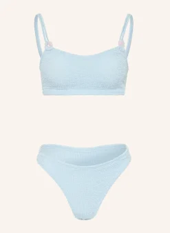 Bustier-Bikini CASSI mit Schmuckperlen