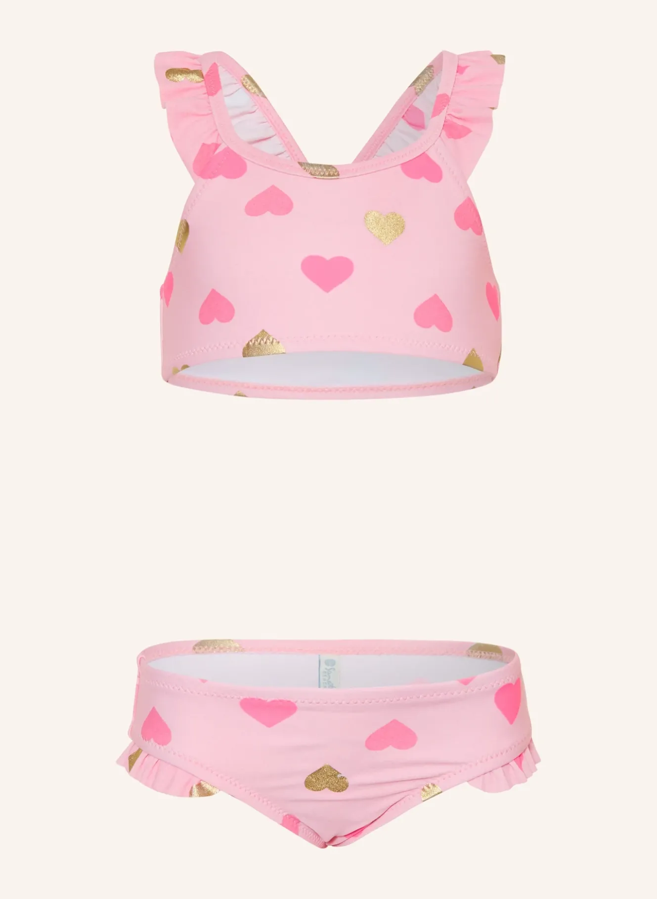 Bustier-Bikini mit UV-Schutz 50+