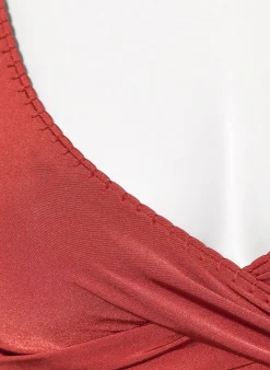 Bustier-Bikini-Top CRAFTED ESSENTIALS in Wickeloptik