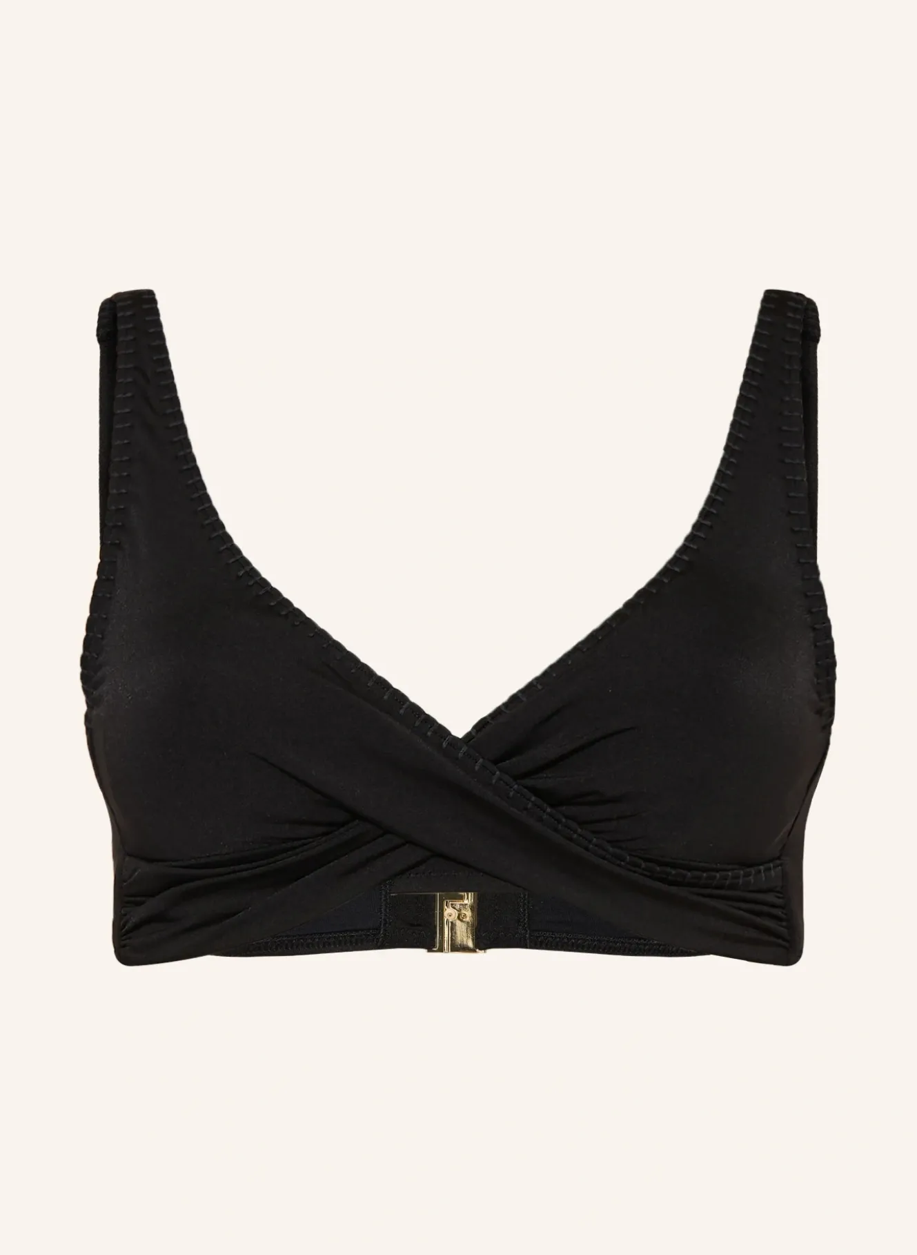 Bustier-Bikini-Top CRAFTED ESSENTIALS in Wickeloptik