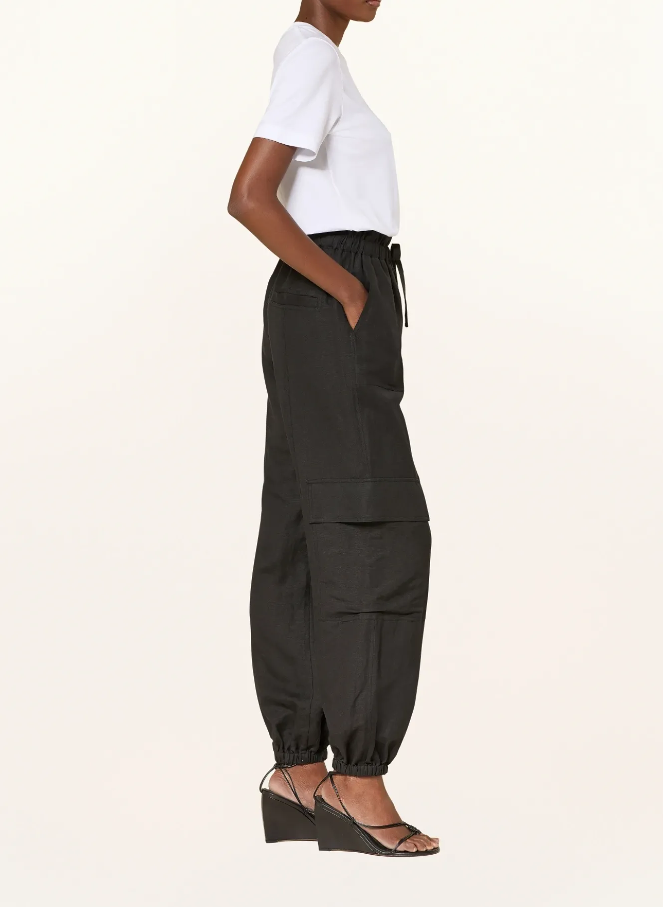 Cargohose mit Leinen
