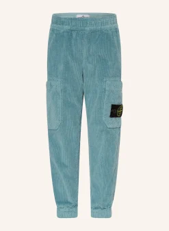 Cargohose Regular Tapered Fit aus Cord