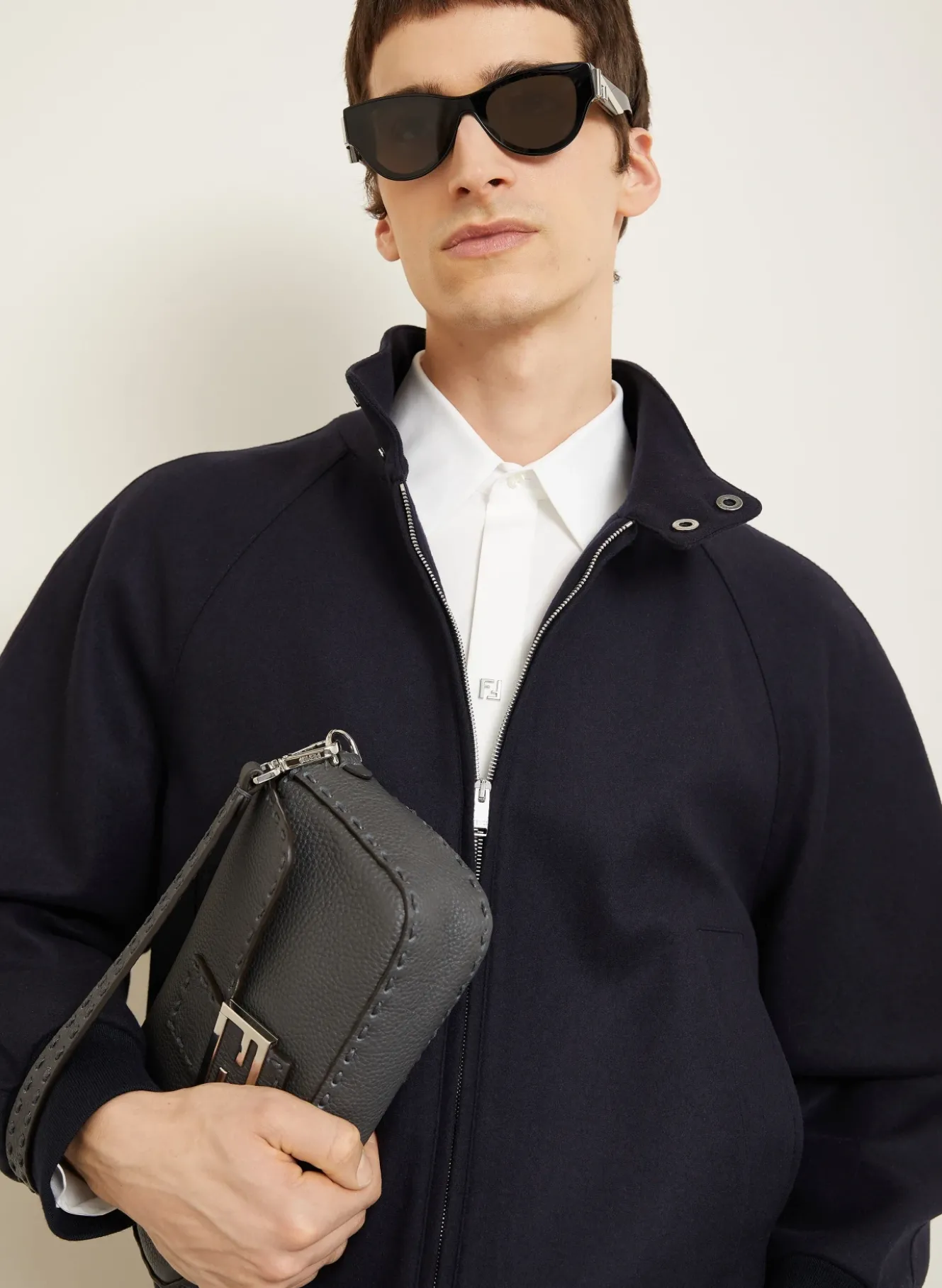 Cashmere-Blouson