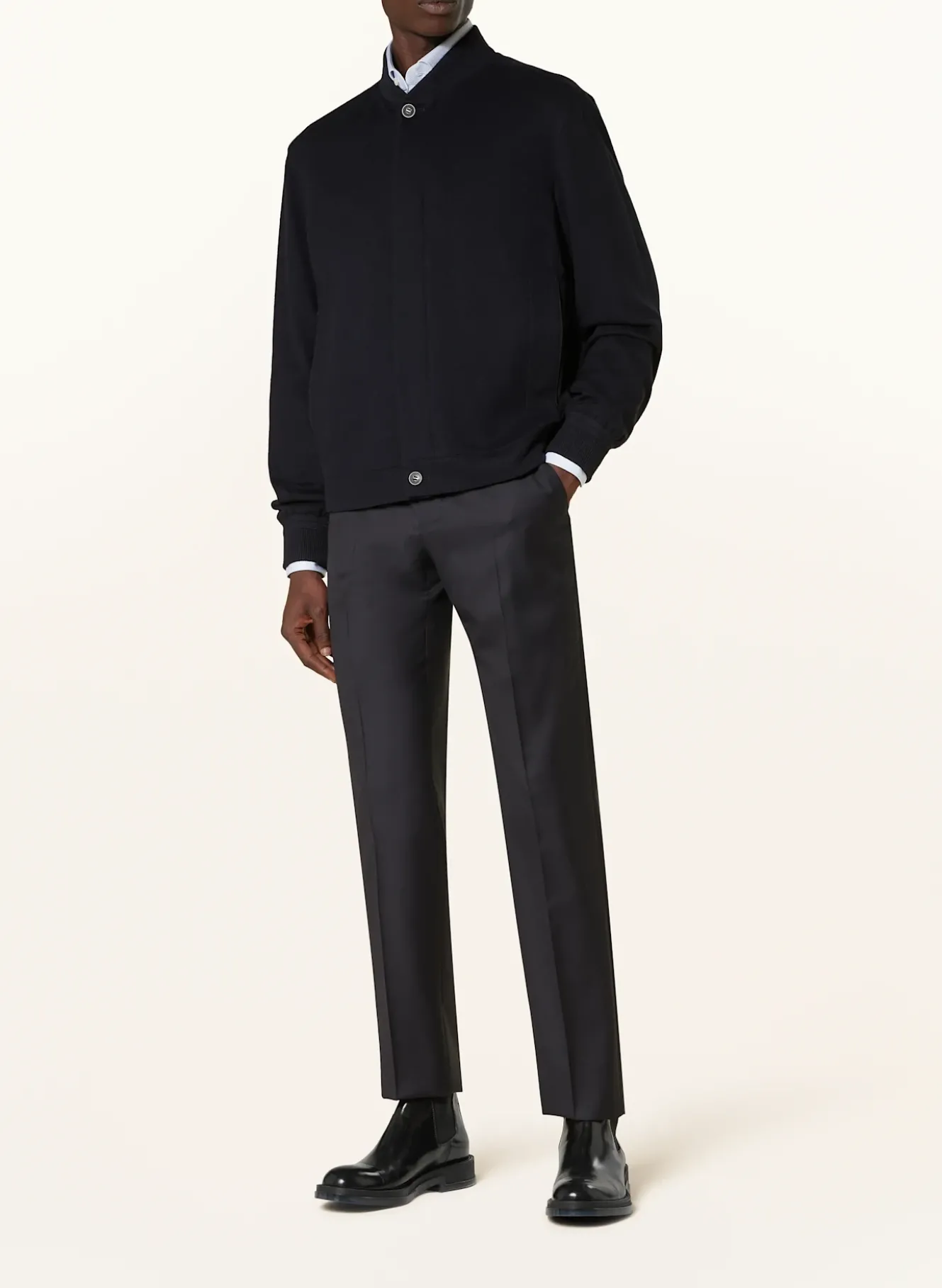 Cashmere-Blouson