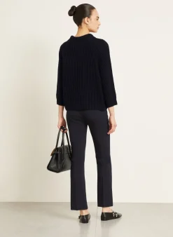Cashmere-Pullover FALLOU mit 3/4-Arm