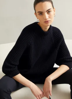 Cashmere-Pullover FALLOU mit 3/4-Arm