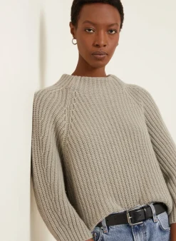 Cashmere-Pullover FALLOU mit 3/4-Arm