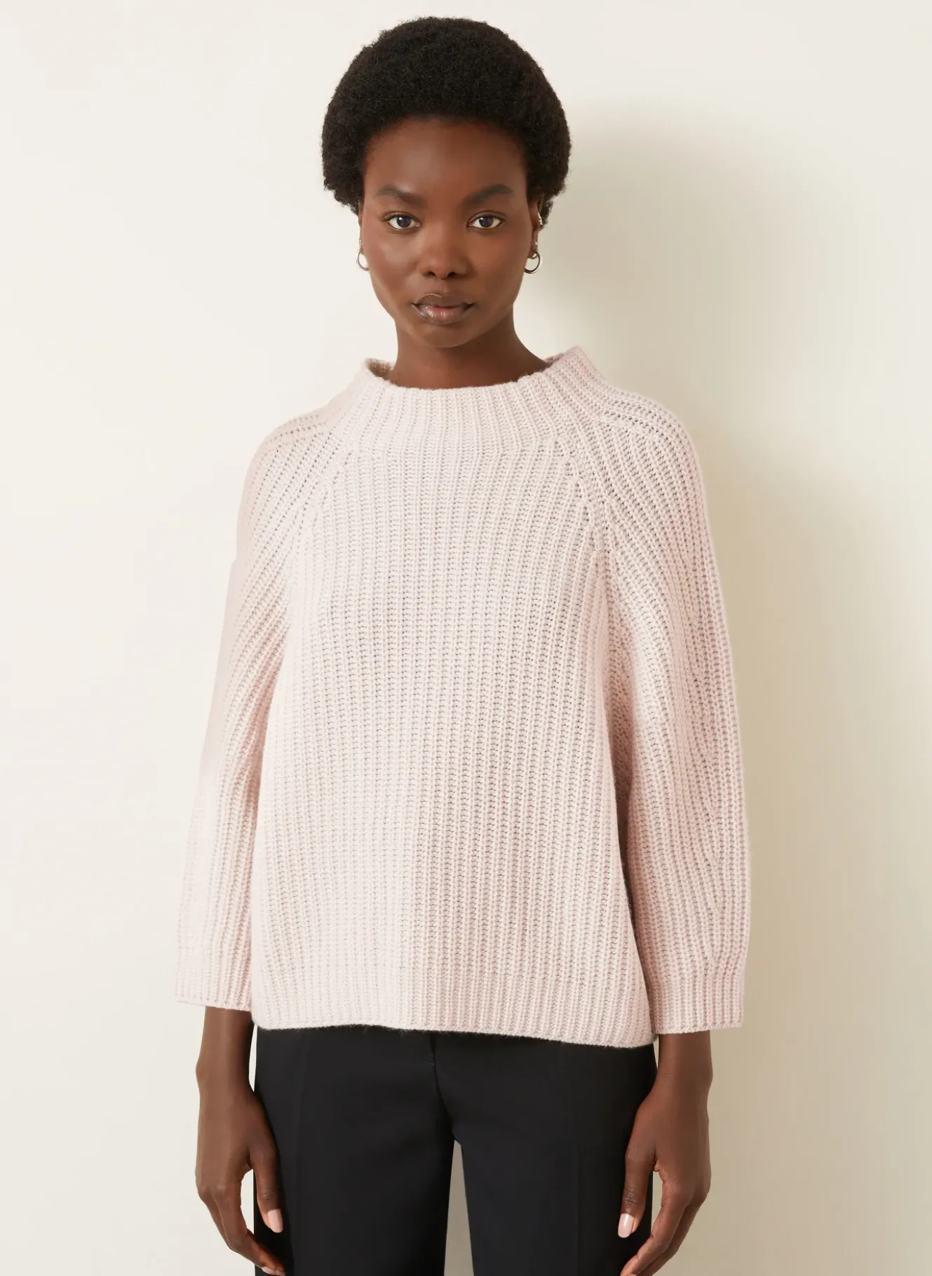 Cashmere-Pullover FALLOU mit 3/4-Arm