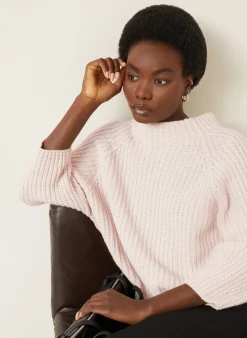 Cashmere-Pullover FALLOU mit 3/4-Arm