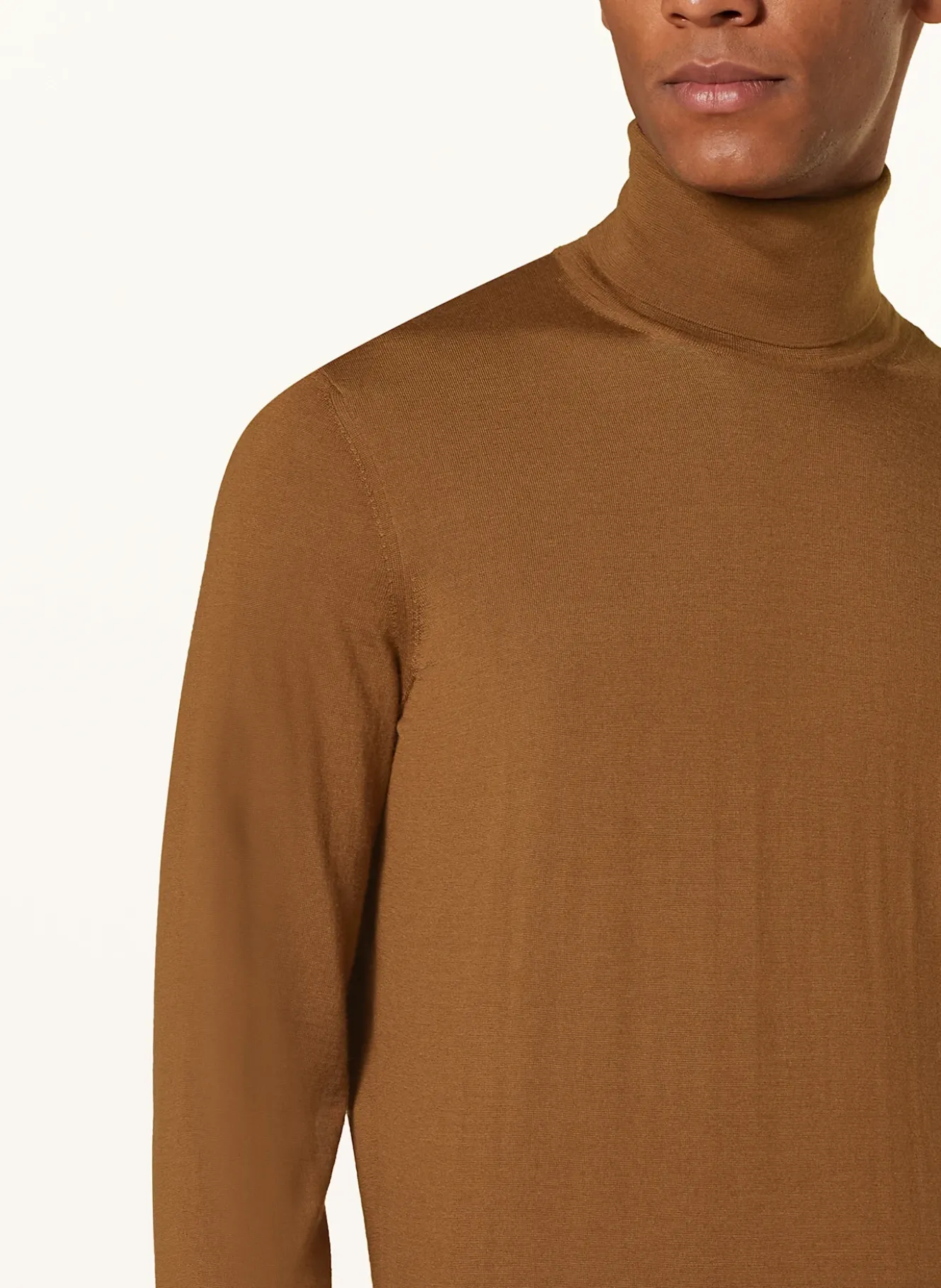 Cashmere-Pullover mit Seide