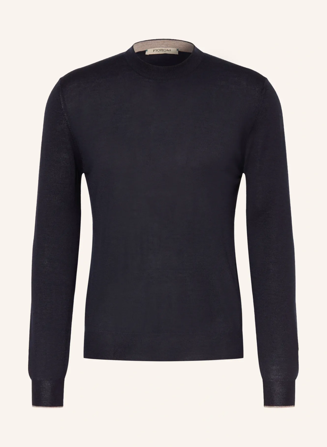 Cashmere-Pullover mit Seide