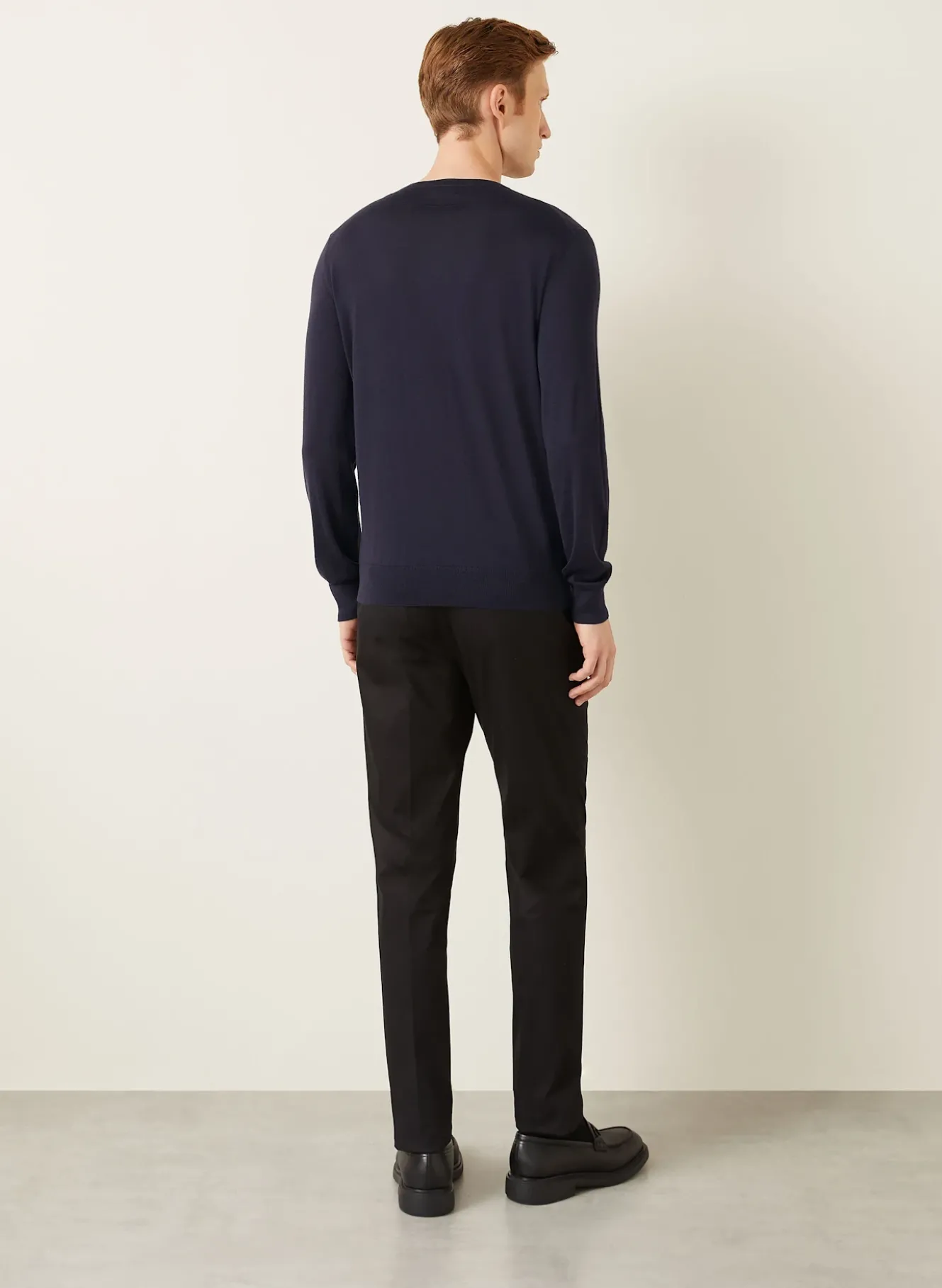 Cashmere-Pullover mit Seide