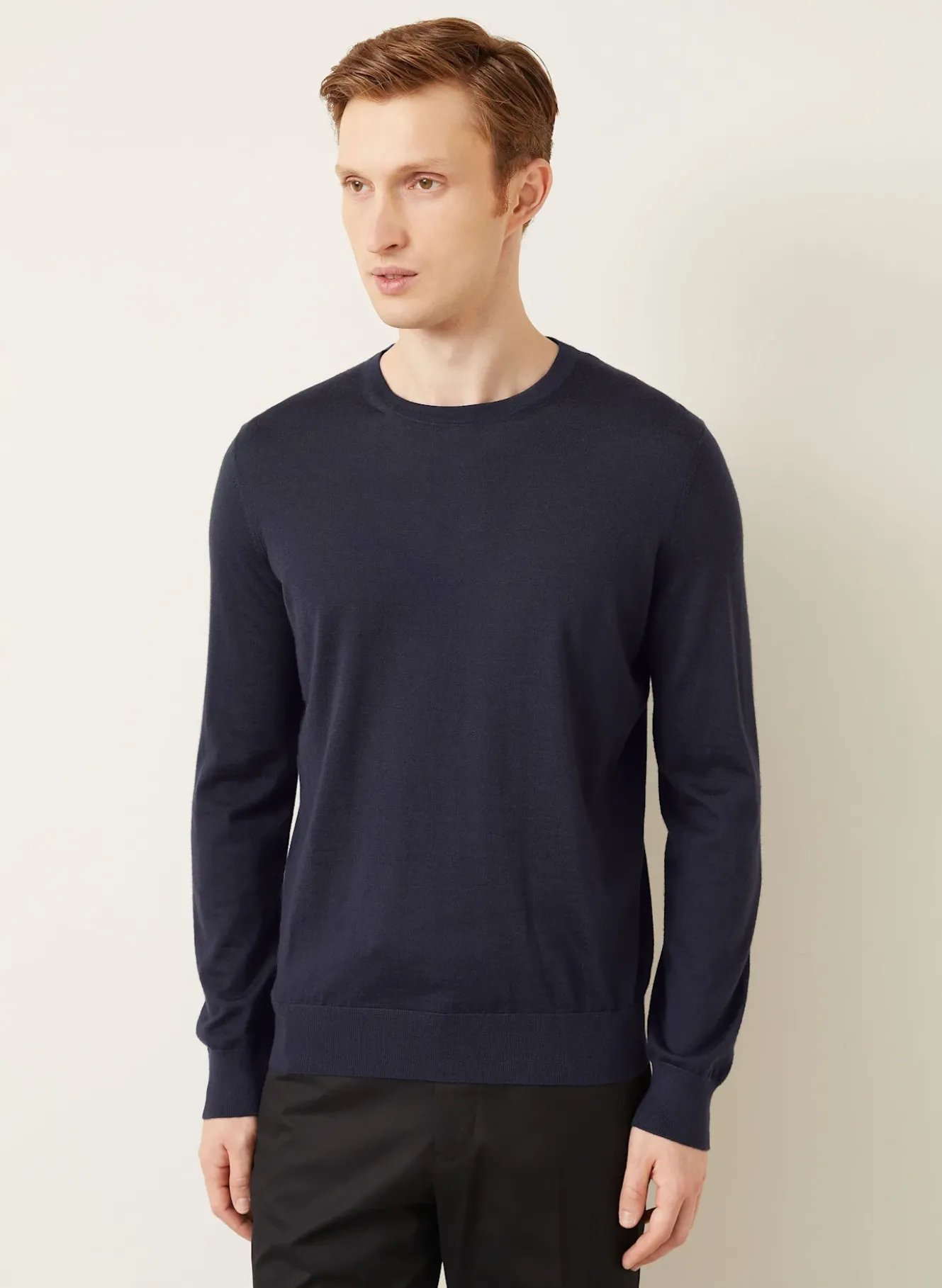 Cashmere-Pullover mit Seide
