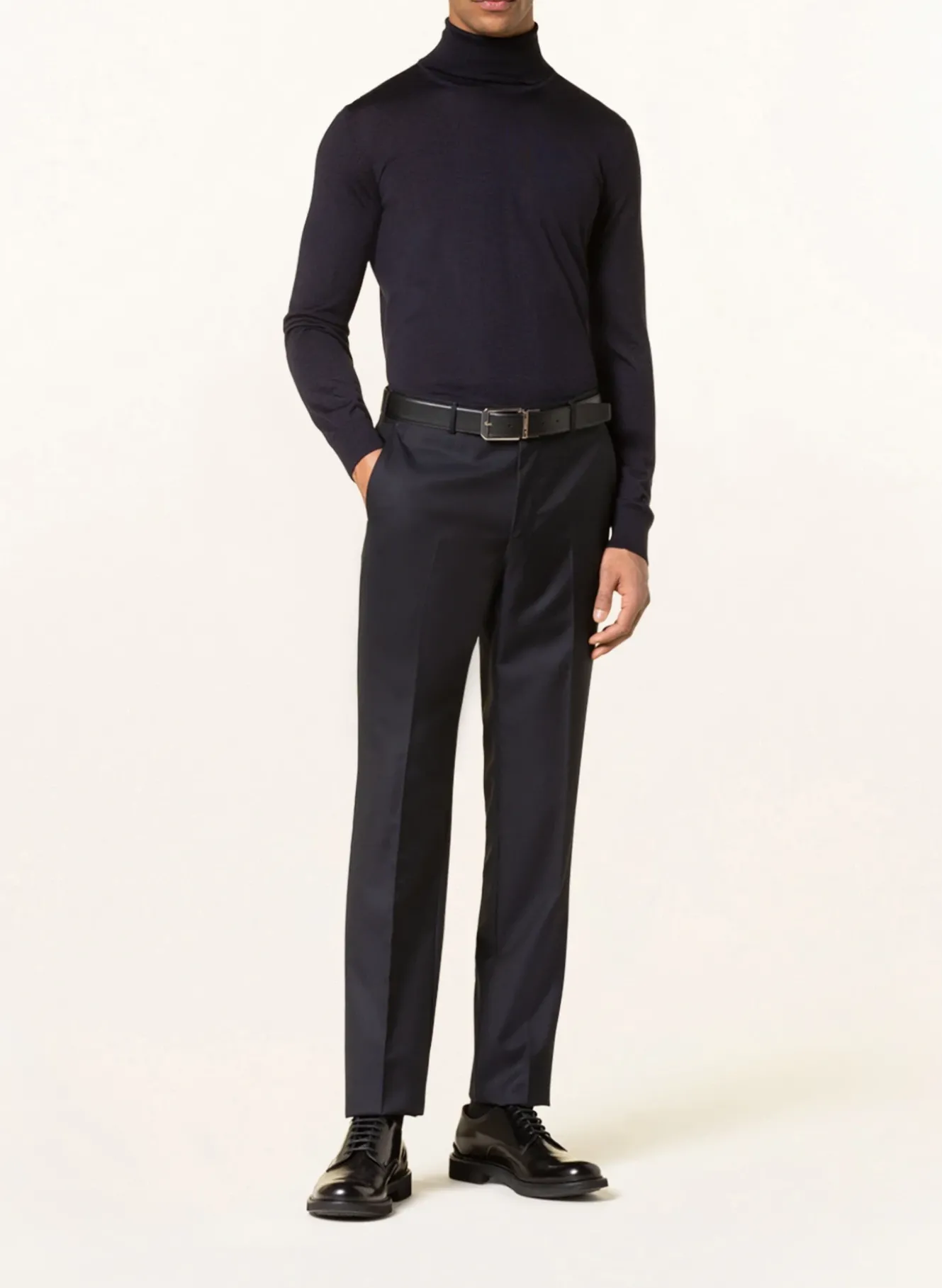 Cashmere-Pullover mit Seide