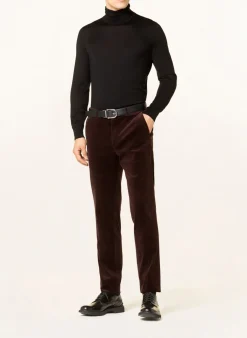 Cashmere-Pullover mit Seide