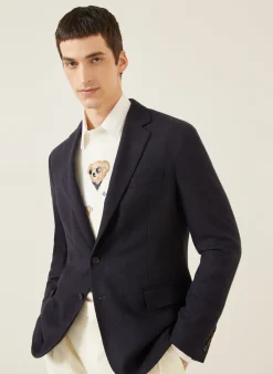 Cashmere-Sakko Slim Fit