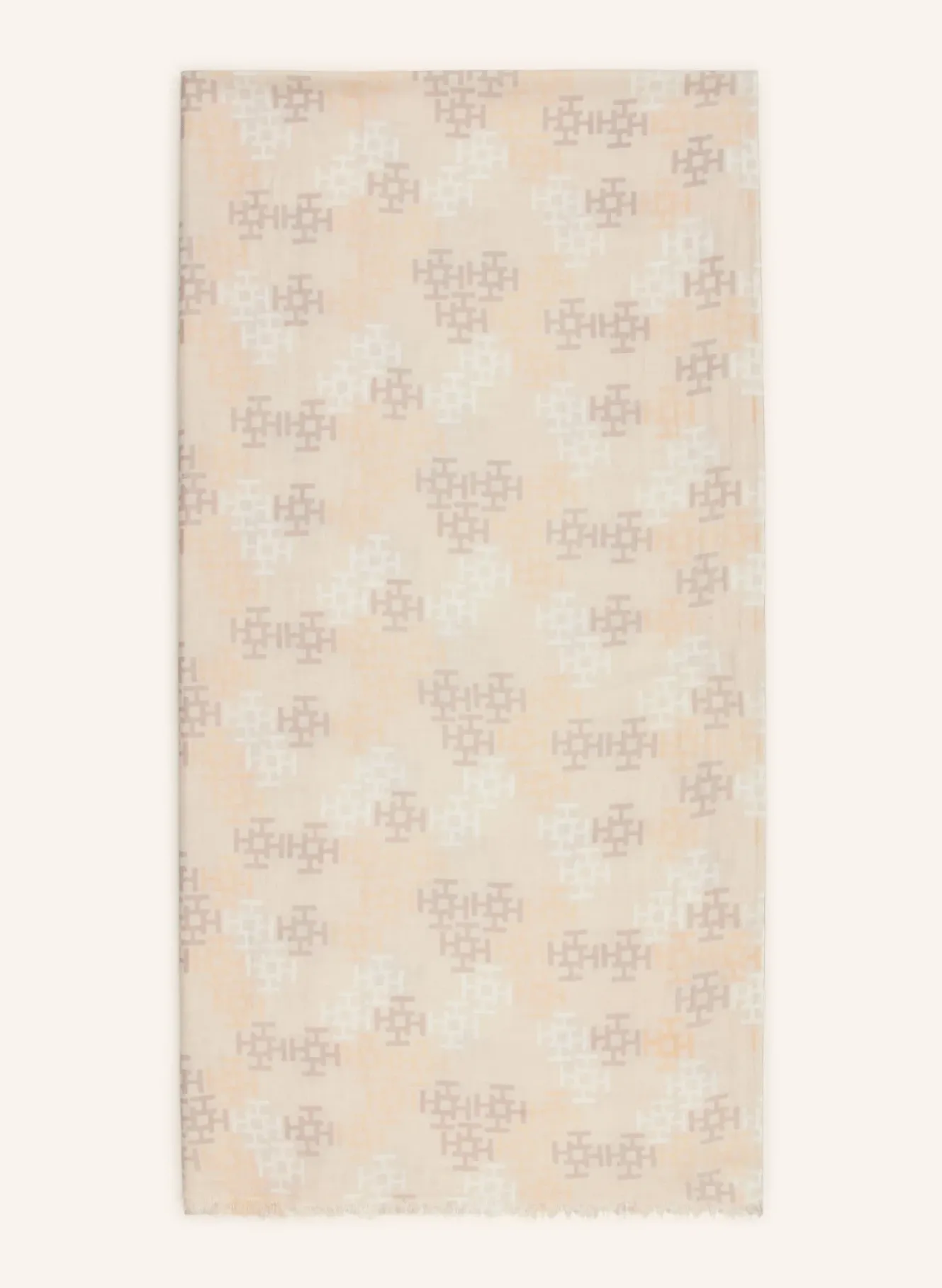 Cashmere-Schal mit Seide
