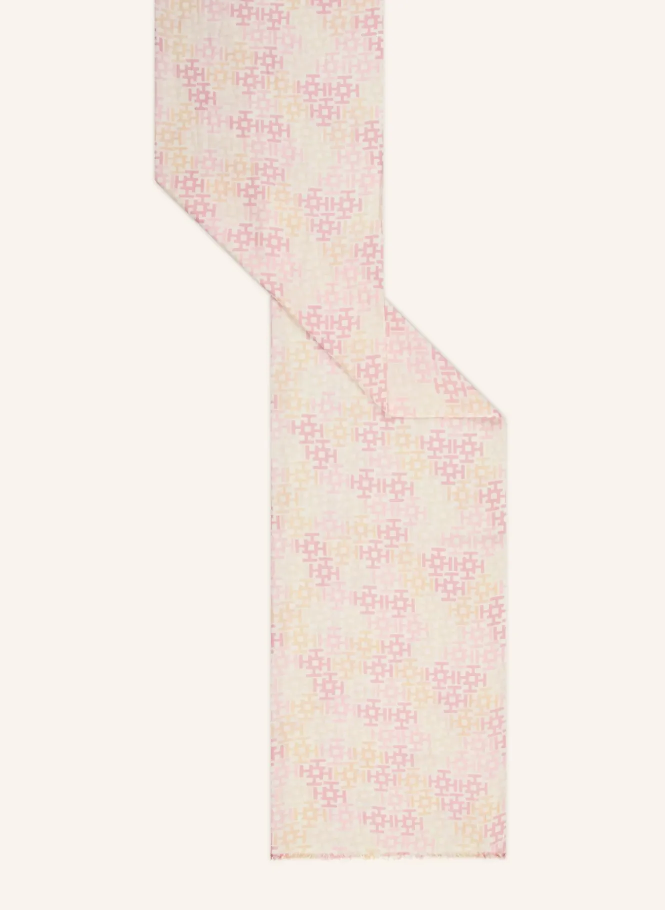 Cashmere-Schal mit Seide