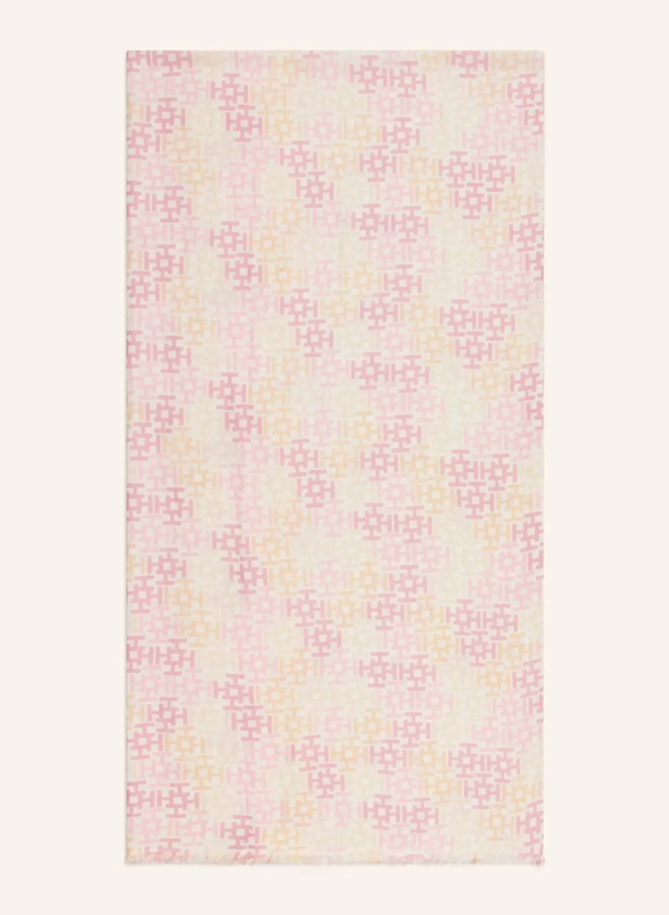Cashmere-Schal mit Seide