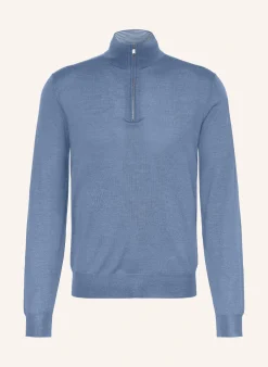 Cashmere-Troyer mit Seide