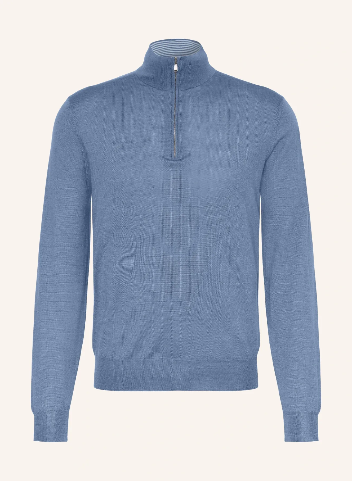 Cashmere-Troyer mit Seide