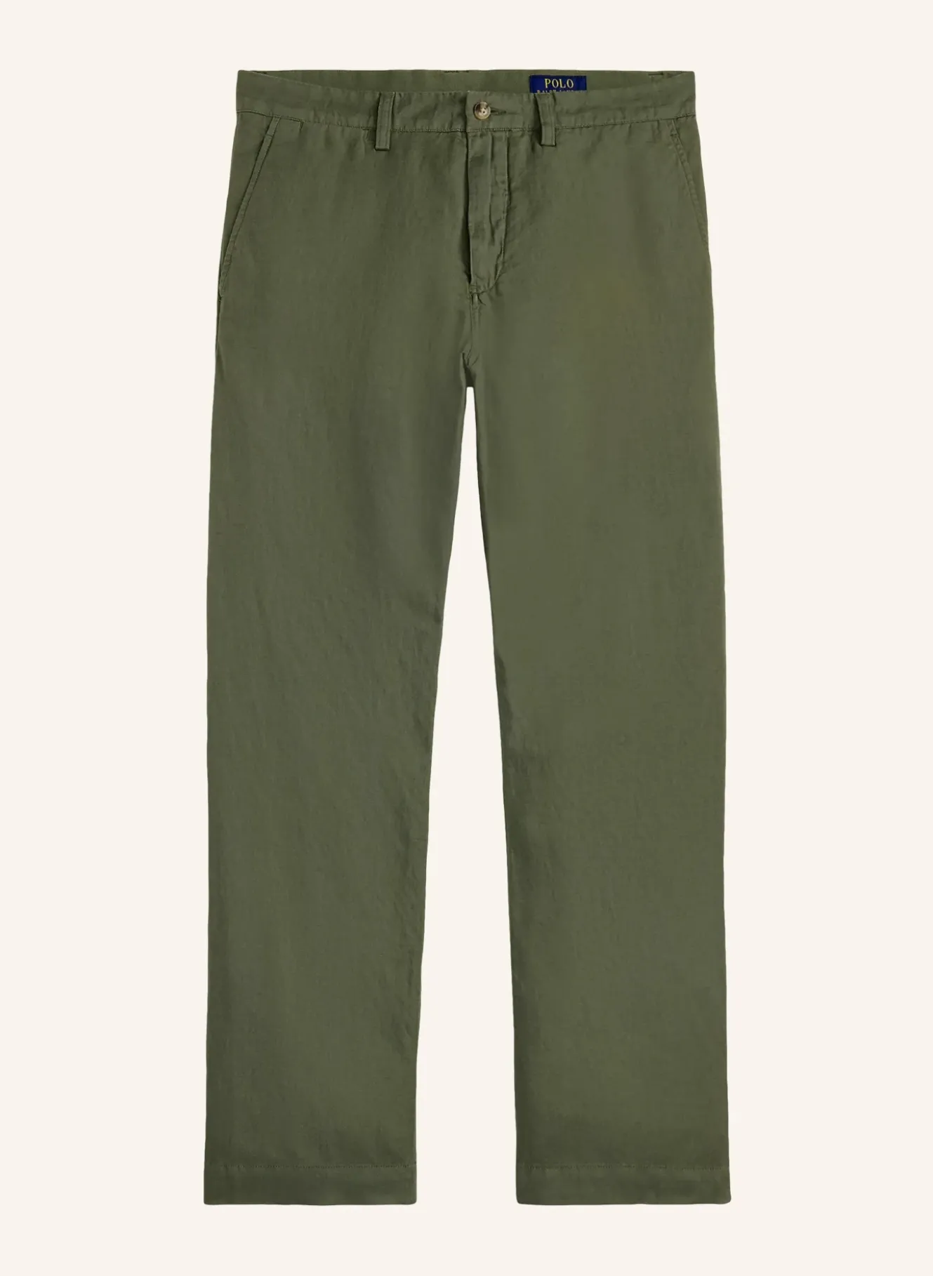 Chino Classic Fit mit Leinen