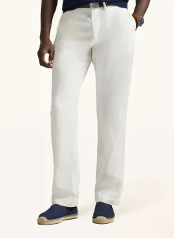 Chino Classic Fit mit Leinen