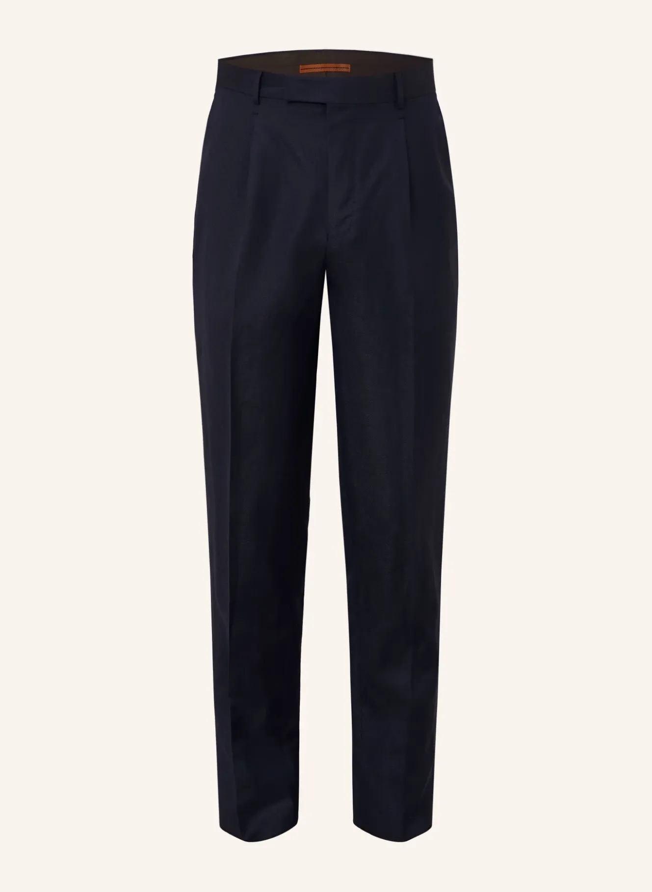 Chino Extra Slim Fit mit Leinen