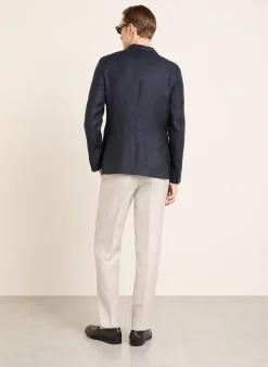 Chino Extra Slim Fit mit Leinen