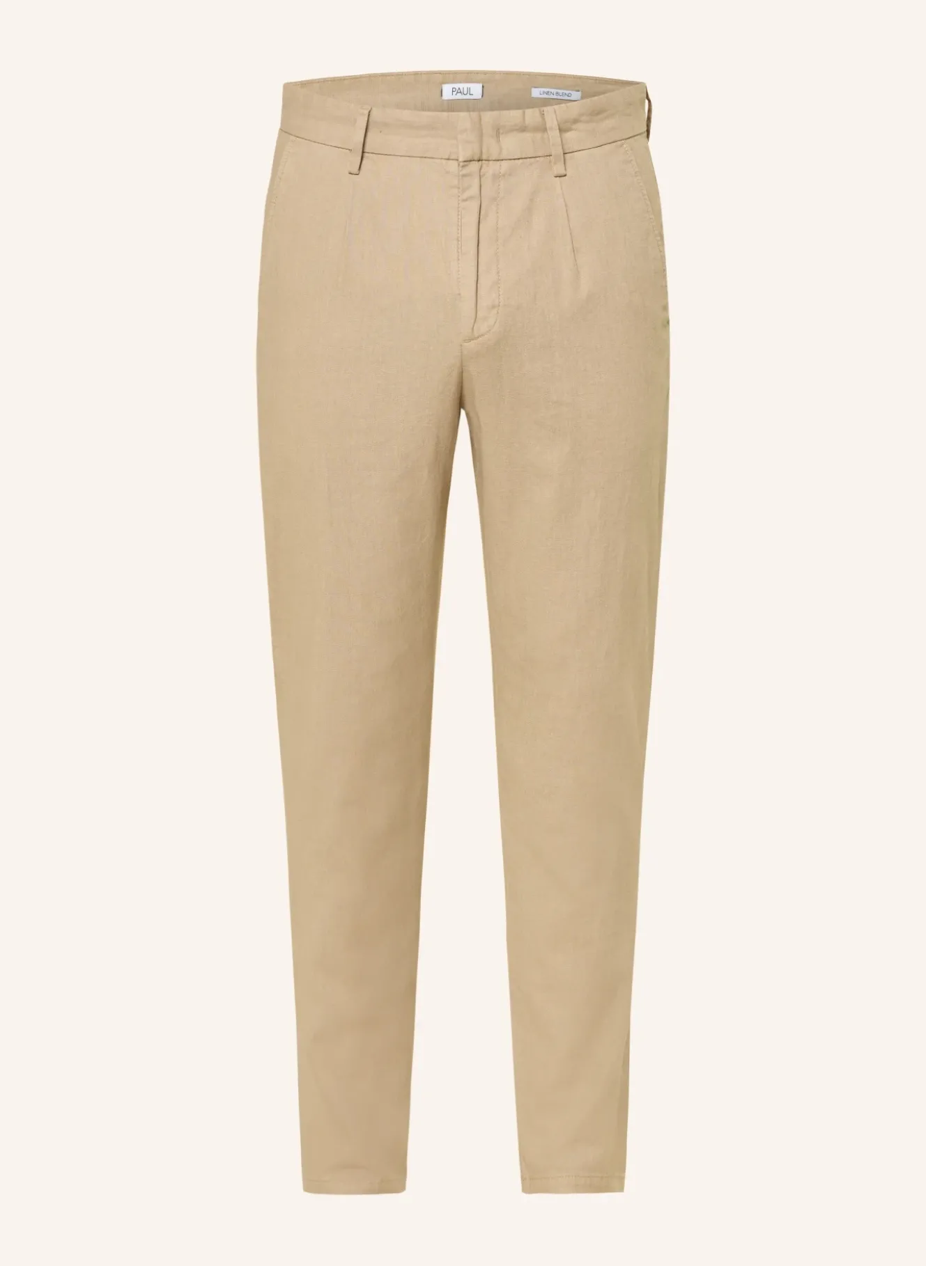 Chino Regular Fit mit Leinen