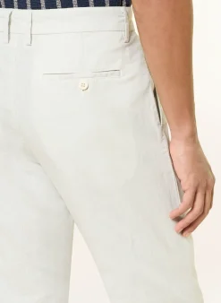 Chino Regular Fit mit Leinen