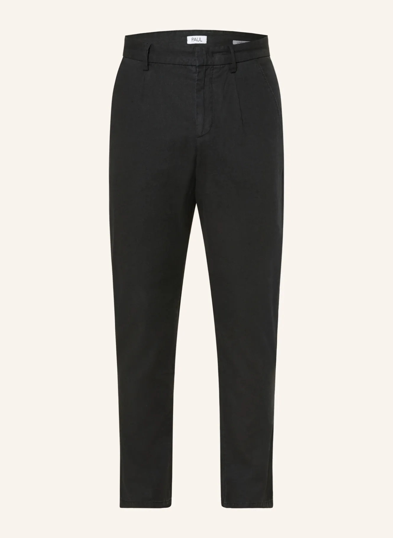 Chino Regular Fit mit Leinen