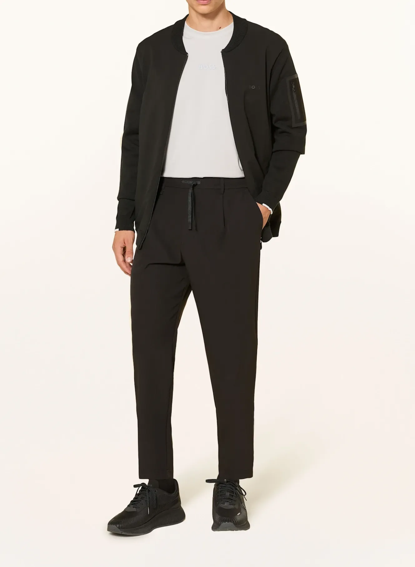 Chino T_CONVERT-PLEAT Tapered Fit