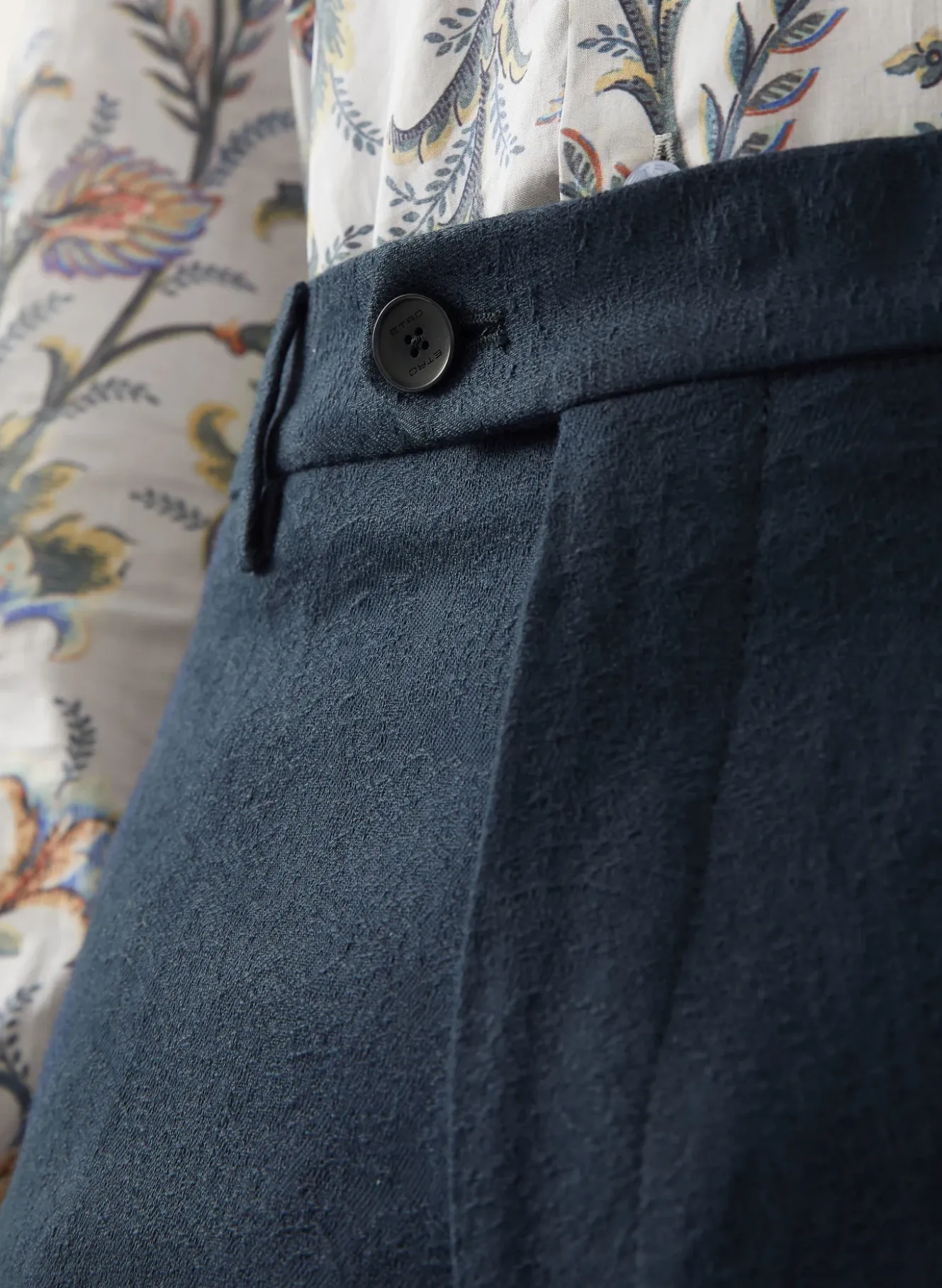 Chinoshorts aus Jacquard