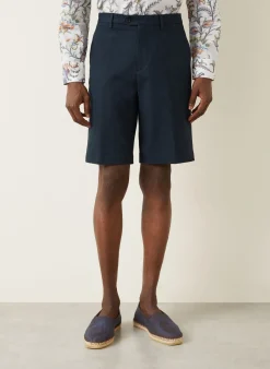Chinoshorts aus Jacquard