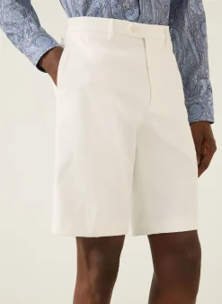 Chinoshorts aus Jacquard